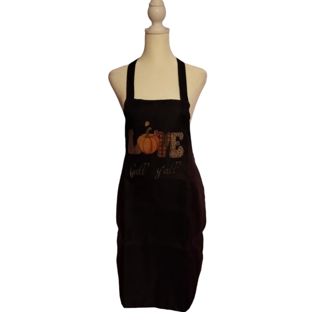 Halloween Apron LOVE fall y'all